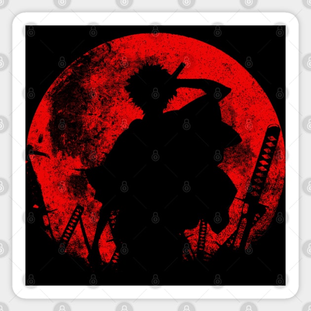 Moonlight Samurai swords Sticker by FanFreak